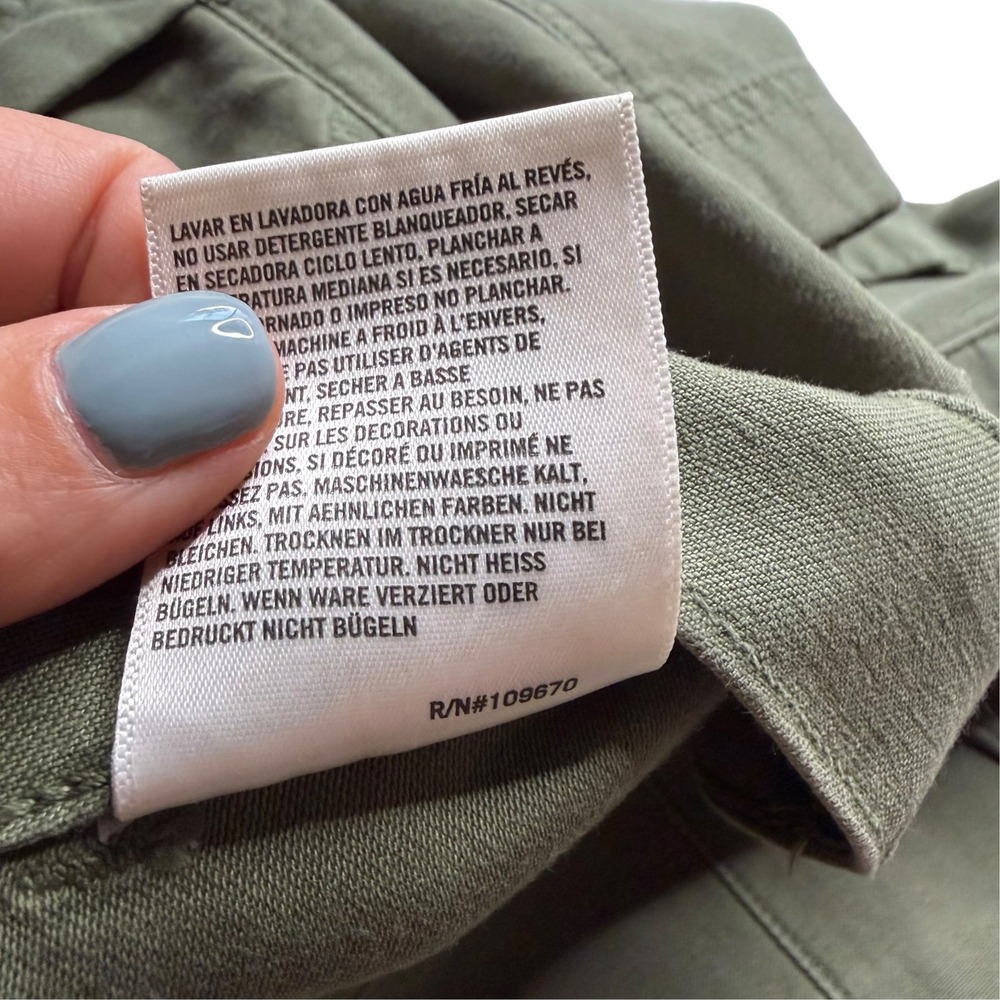 CITIZENS OF HUMANITY Surplus Leah Fatigue Utility Pants Olive Green Women's 27 - Picture 8 of 10